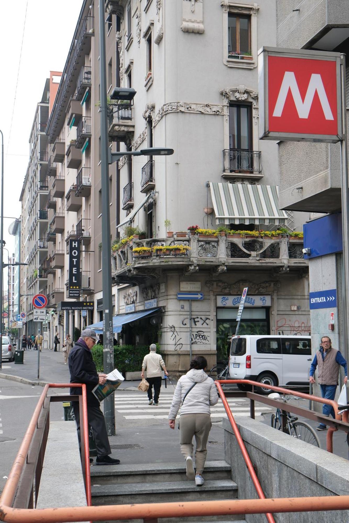 Hotel Nuovo Metro Milano Dış mekan fotoğraf